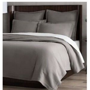 NWT Halston Home Grey king sham
